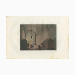Ferrario, Intérieur de la Chapelle du Mont Calvaire, 1831, Impression