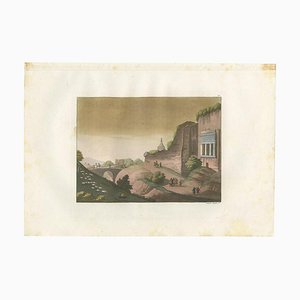 Ferrario, The Bridge Over the Kidron River, 1831, Impression sur Papier