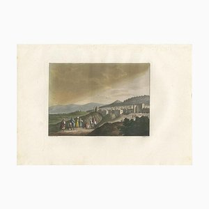 Ferrario, Bethléem avec le Couvent, 1831, Impression sur Papier