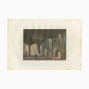 Ferrario, La Grotte de la Nativité, 1831, Impression sur Papier