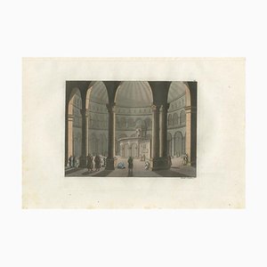 Ferrario, l'église du Saint-Sépulcre, 1831, impression