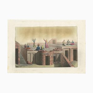 Ferrario, Dancing Natives of Georgia, 1831, Impression