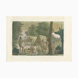 Ferrario, Habitants des îles Mariannes, 1831, Impression