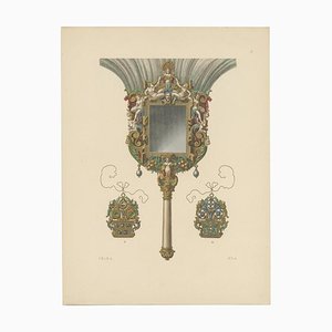 Hefner-Alteneck, Plumeau avec Miroir, 1890, Chromolithographie