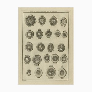 Thomas Astle, Sceaux de la noblesse et hommes importants d'Écosse, 1792, impression
