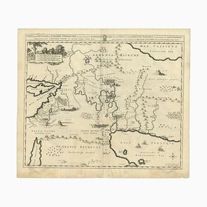 Antique Map of the Middle East by Mortier, 1700