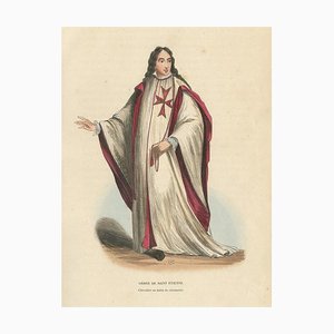 Abbé Tiron, Chevalier de l'Ordre de Saint-Étienne, Ordre hongrois de chevalerie, 1845, Imprimer