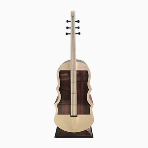 Cassettiera a forma di violino, anni '80