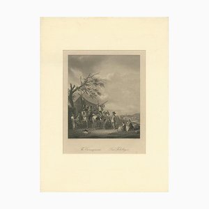 Heawood, Field Camp, 1860, Paper