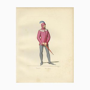 Bonnard, Italian Valet, 1860, Paper