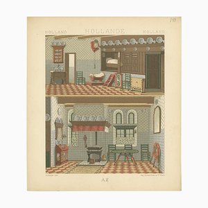 Racinet, Holland Interior, 1880, Paper
