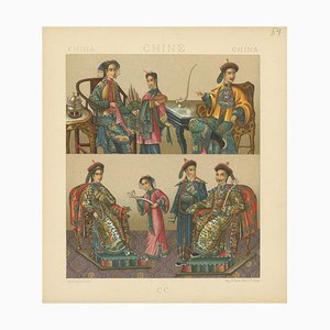 Racinet, Chinese Costumes, 1880, Paper