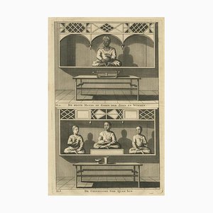 Valentijn, Chinese Temple and Chinese Deity Calamija, 1726, Paper