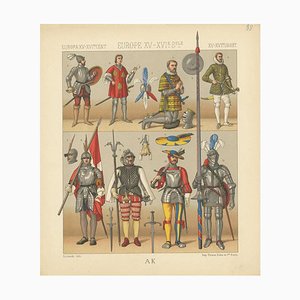 Racinet, European 15th-16th Century Armament, Paper