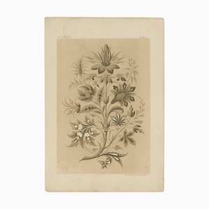 Claesen, Wallpaper Design with Leaves and Flowers, 1866, Paper
