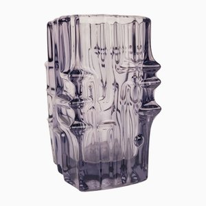Czech Glass Vase by Vladislav Urban, 1960s