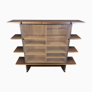 Angle Cabinet attributed to Francesco Binfare for Cassina, 1980