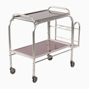 Barwagen Art Déco de Jasques Adnet, años 30