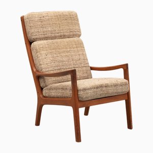 Senator Highback Armchair by Ole Wanscher for Cado, 1960s