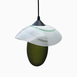 Ikonische italienische Hängelampe von Mariana Iskra für Ribo the Art of Glass