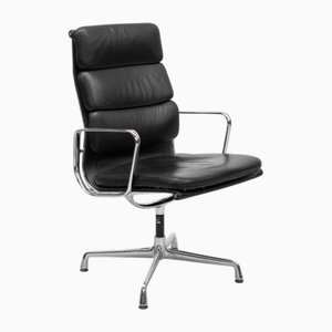 Chaise Soft Pad EA208 Vintage par Charles et Ray Eames pour Vitra, 1990s
