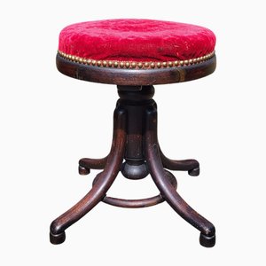 Piano Stool with Screw by Michael Thonet for Gebrüder Thonet, 1890s
