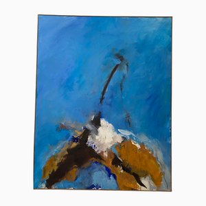 Robert Mus, Composition, 1987, Oil on Canvas