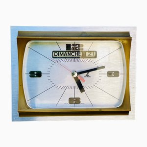 Mid-Century Wall Clock from Jaz, 1970s-1980s
