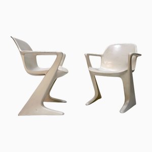 Early Edition Kangaroo Z-Chairs by Ernst Moeckl & Siegfried Mehl for Horn Collection, Germany, 1972, Set of 2