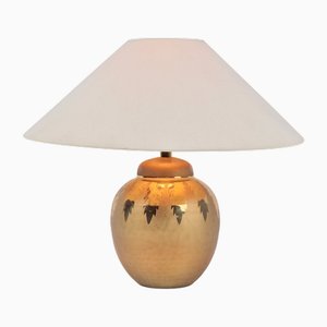 Lampe de Bureau Regency Sphere en Laiton par Louis Drimmer, France, 1970s