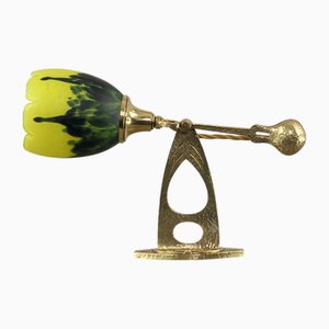 Art Nouveau Wall and Table Lamp attributed to Wiener Werkstätten, Vienna, 1920s