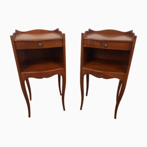 Louis XV Style Bedside Tables, 1950s, Set of 2