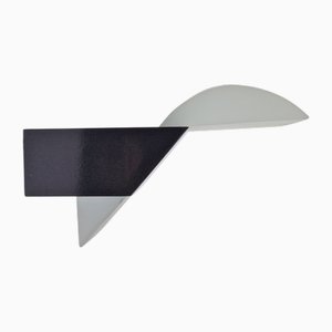 Mid-Century Wandlampe aus Muranoglas von Leucos, Italien, 1970er