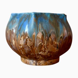 Grand Bassin à Fleurs Art Nouveau par Gilbert Méténier, 1890s