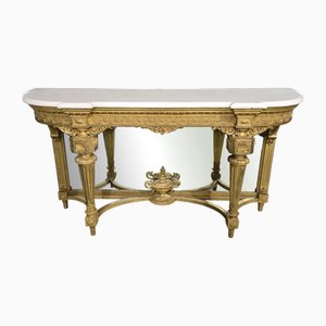 Victorian Gilt Console Table, 1850