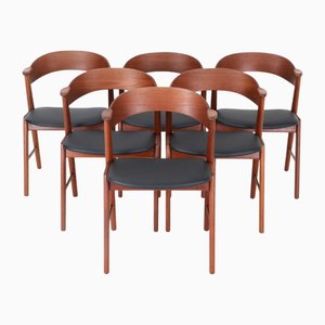 Danish KS 21 Teak Chairs from Korup Stolefabrik, 1960s, Set of 6