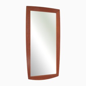 Danish Wall Mirror with Teak Frame, 1960s