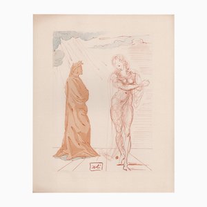 Salvador Dali, The Rescue, 1964, Original Woodcut