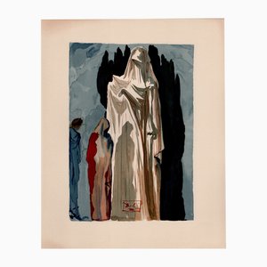 Salvador Dali, Farinata, 1964, Original Woodcut