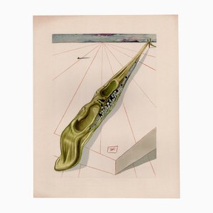 Salvador Dali, Les blasphémateurs, 1964, gravure sur bois originale