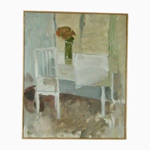 Björn Gyllenhammar, Still Life, 1970s, Oil on Canvas, Framed