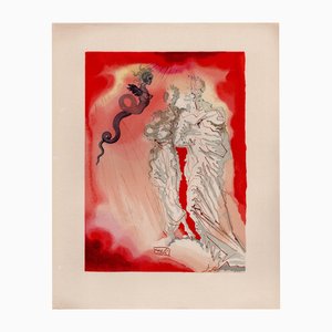 Salvador Dali, The Fraud, 1964, Gravure sur bois originale