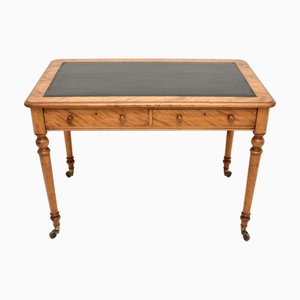 Victorian Satinwood Writing Desk, 1840s