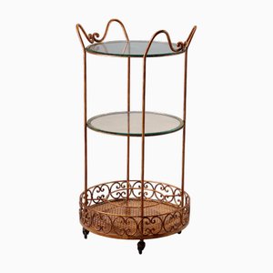 Wrought Iron Bar Cart