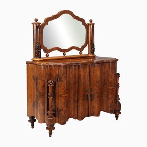 Art Deco Kommode mit Spiegel