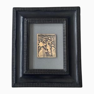 Joan Miró, Nº4 Relief, 20th Century, Patinated Bronze