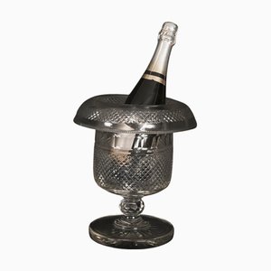 Antique 19th Century English Regency Cut Crystal Wine Champagne Cooler