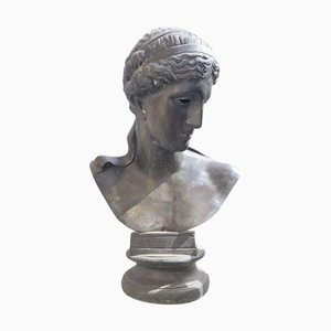 Fonderia Chiurazzi, Bust of Athena, 20th Century, Bronze