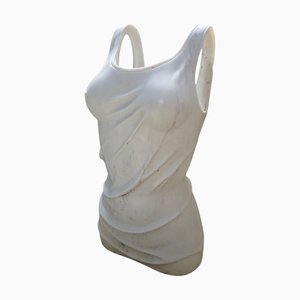 Italian Artist, Large Modern Sculpture, 1990, Carrara Marble