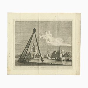 Tirion, Port of Zierikzee, 1751, Paper